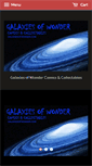 Mobile Screenshot of galaxiesofwonder.com